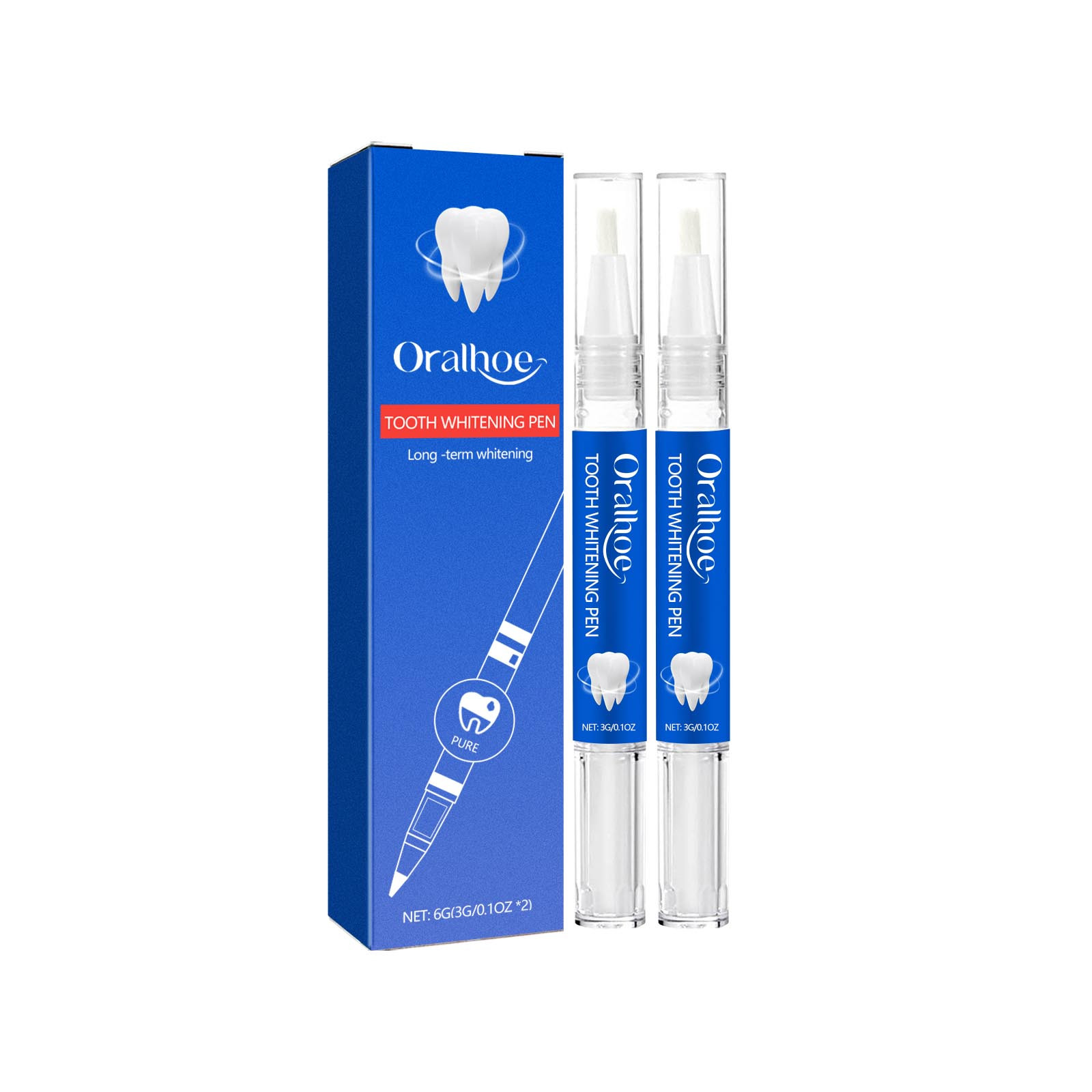 Teeth Whitening Paint, 30+ Uses ,Teeth Whitening Pen Instant Results,Teeth Whitening Pens