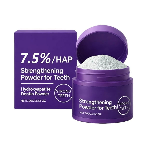 Teeth Whitening Powder, Mineral Powder for Rooth Restoration, Strengthens Gums, Teeth White Freshens Breath Mineral Powder, Natural Teeth Restoration