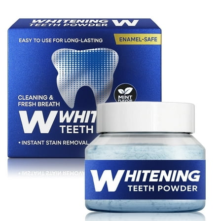 Teeth Whitening Powder, Teeth Whitening Kit, Strengthens & Purifies