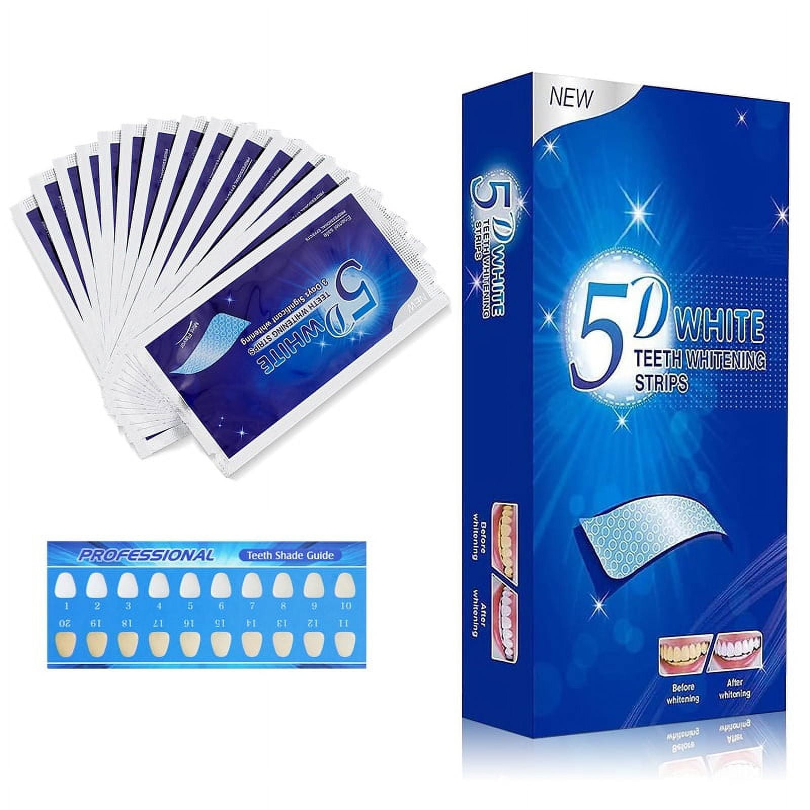 Teeth Whitening Strips 28Set 56Pcs White Strips for Removing Smoking Coffee Stain, Effective