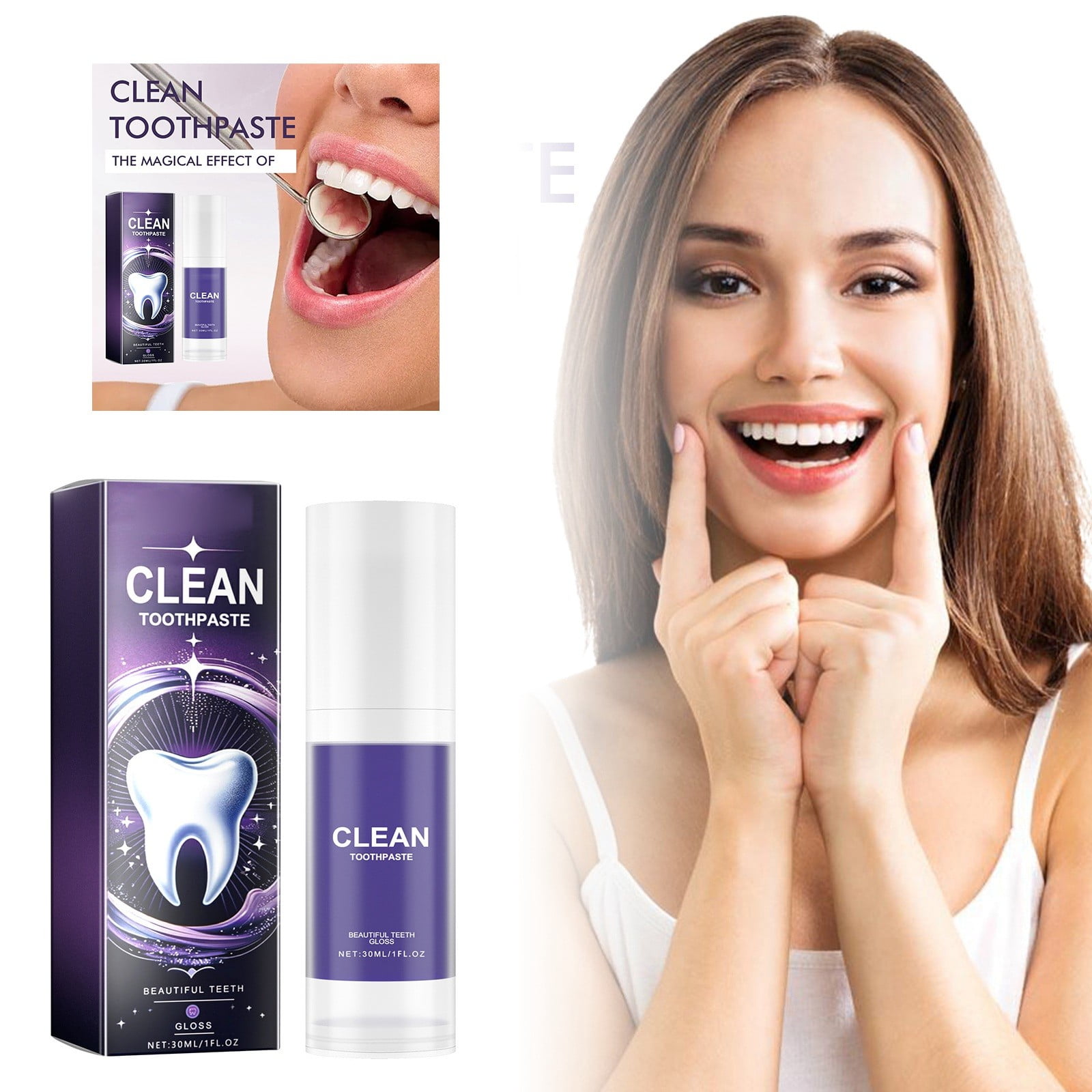 Teeth Whiting Tooth past Oral Care Mouthwash Pantry Toothpaste for