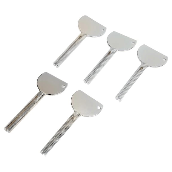 Tube Toothpaste Squeezer Roller 5pcs Stainless Steel Manual Cream Squeezer for Easy Use