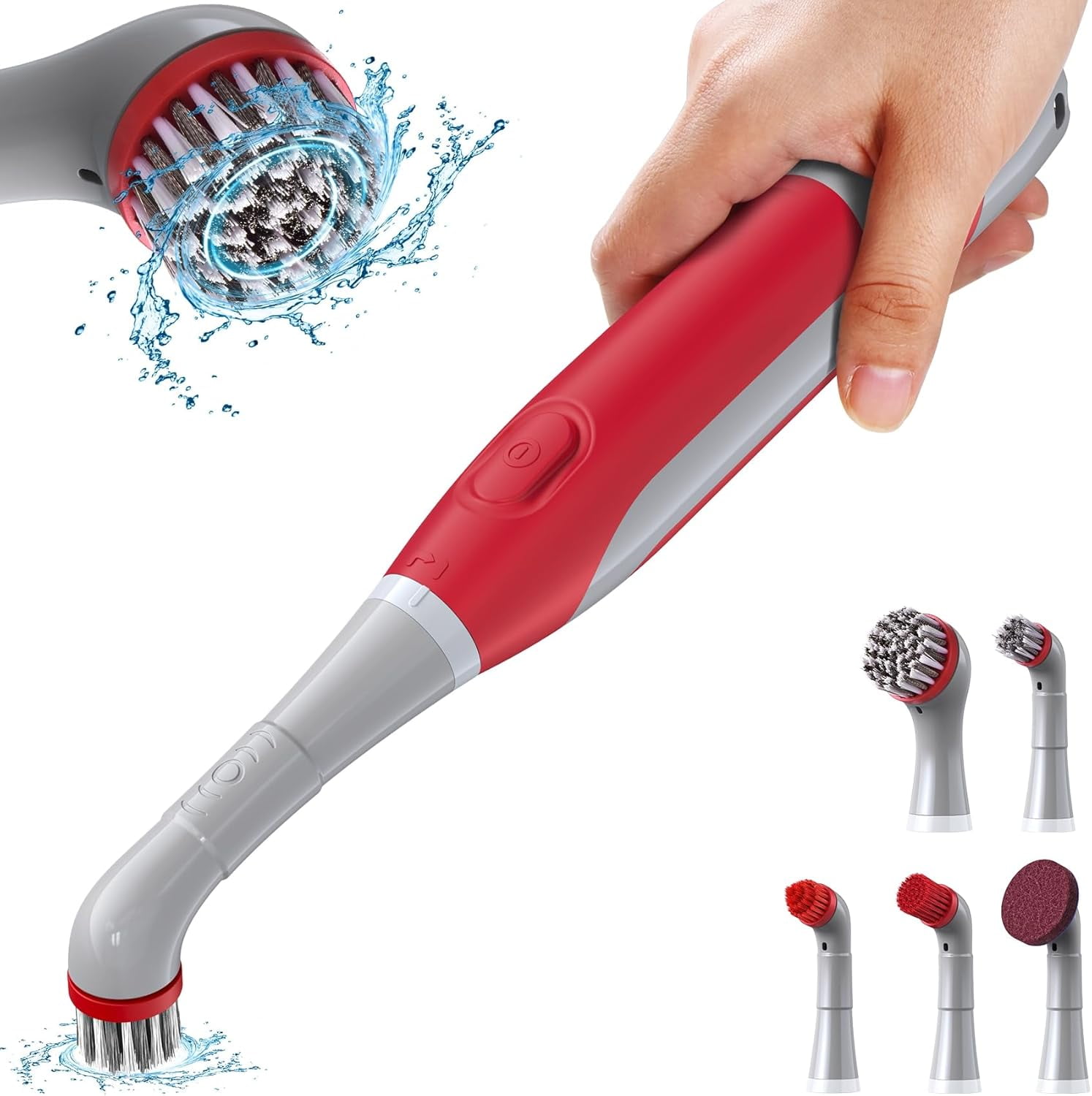 Teetheory Electric Grout Cleaning Brush, Battery Operated Power ...