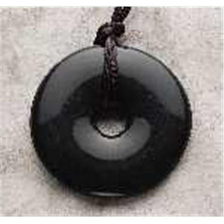 Teething Bling OXDON Onyx Donut Shaped Pendant