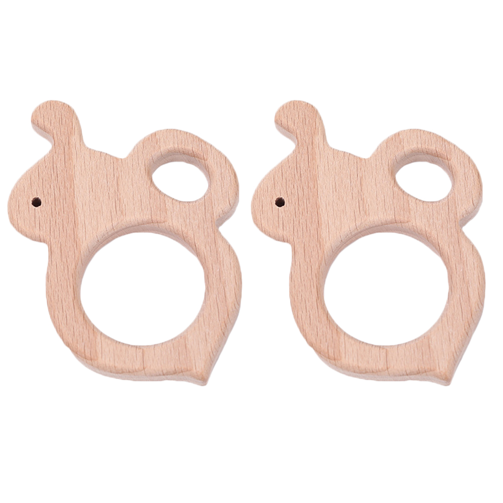 Teething Stick Baby Teether Pacifier Toys for Toddlers Wood Sticks