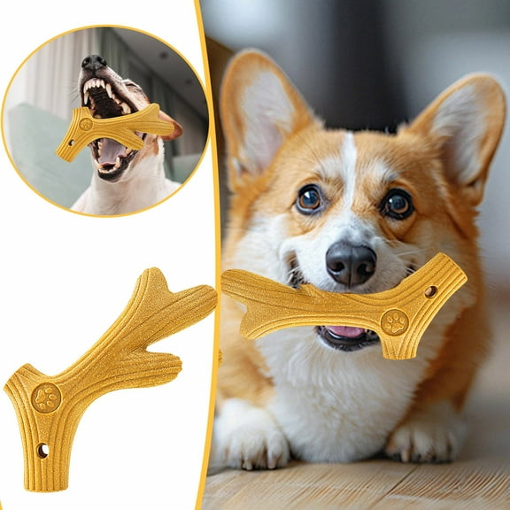 Kejifadou Pet Teething Sticks for Cats and Dogs Interactive Chew Toys Puppy Molar Supplies