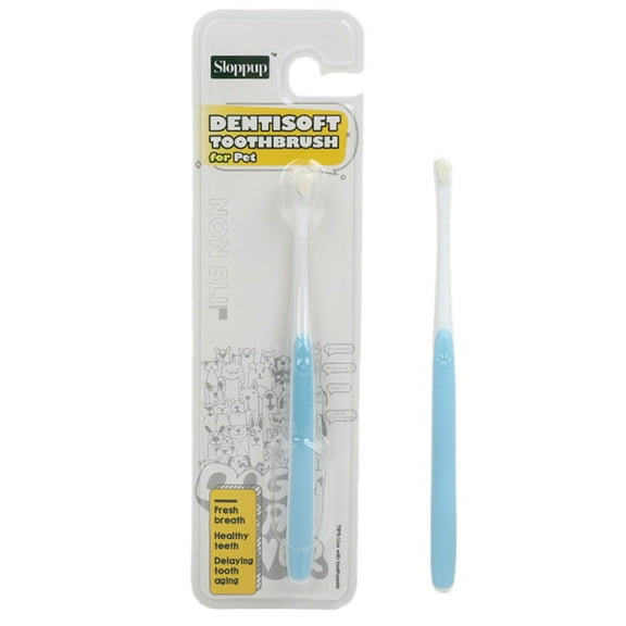 Teething Sticks for Small Dogs and Cats - Mini Toothbrush Kit for Puppies Offering Deep Teeth Cleaning and Soft Care for Tiny