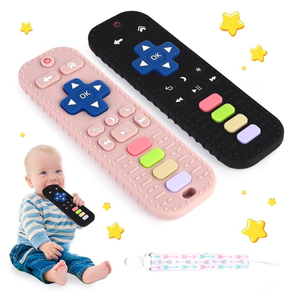 Teething Toys for Baby 3-6 Months, Sensory Teether Toy for Baby 6 7 8 9 Months Baby Girl Boy Gifts