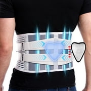 Teeuard  Back Brace for Men Women, Back Support Belt for Back Pain, Sciatica, Scoliosis Relief -Large