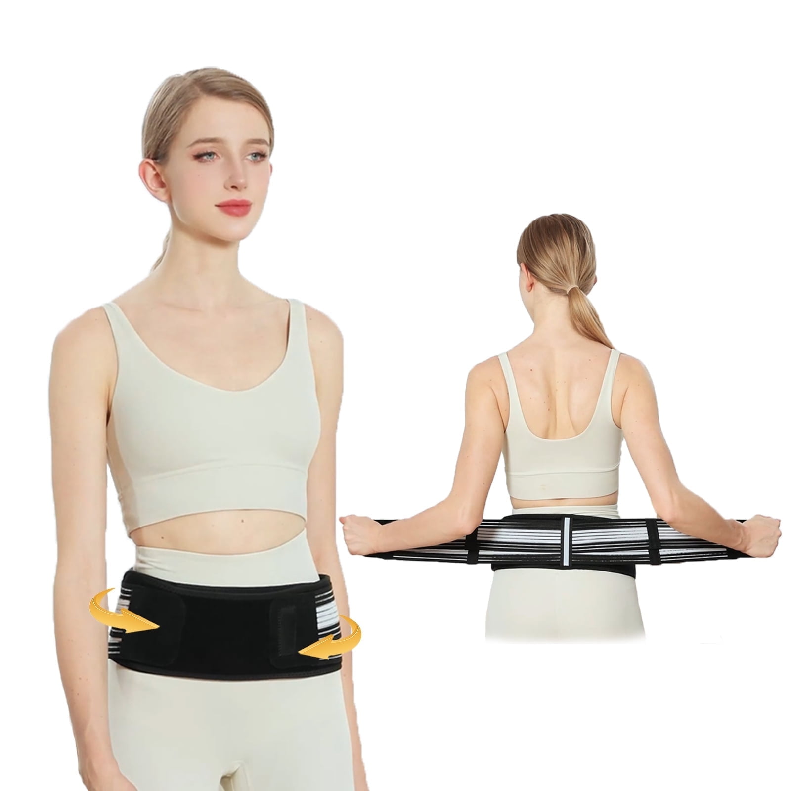 Sciatica Belt, Sacroiliac Hip Band for Men Women - Sciatic, Lower Back, Si Joint, Pelvic pain Relief-Regular