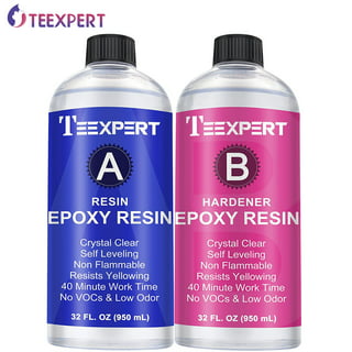 Teexpert Epoxy Resin Kit for Beginners, Resin Kit with Coaster