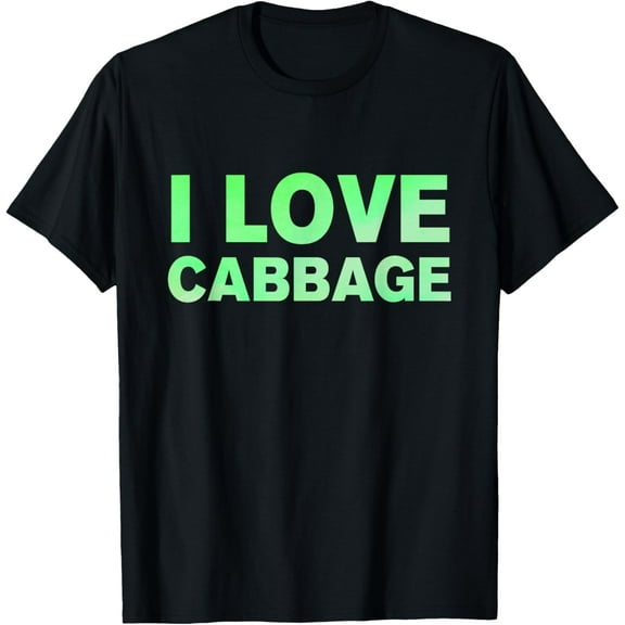 TeezSarcasticI love cabbage shirt