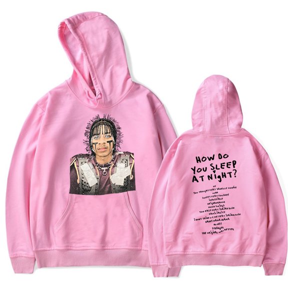 Teezo Touchdown Merch How Do You Sleep At Night Logo Hoodie Unisex long sleeves Trendy Casual Streetwear