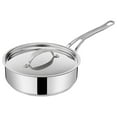 Tefal Jamie Oliver Cook's Classics Stainless Steel Saute Pan, 24 cm