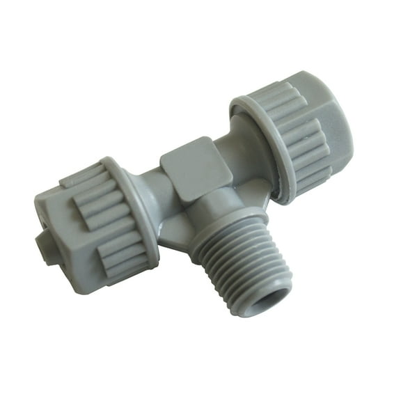 Tefen Fitting Male Branch Tee 1/4" x 1/8" 10 Pack