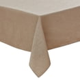 thumbnail image 1 of Teflon Addison 100% Microfiber  Spill Proof and Wrinkle Resistant Tablecloth, 60 x 84 inch, Tan, 1 of 8