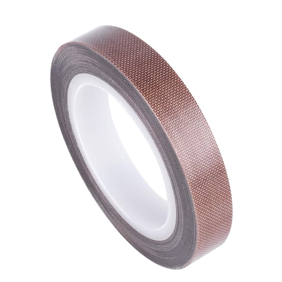 Teflon Fabric Tape, 1/2 Inch 30 Feet PTFE Tape for Vacuum Sealer Machine, Hand Impulse Sealers Insulation PTFE Coated Fiberglass Adhesive Tape