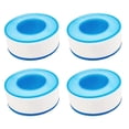 thumbnail image 1 of Teflon Tape.Plumbers Tape.Plumbing Tape.PTFE Tape.Thread Tape.Plumber Tape for Shower Head.Pipe Sealing.Thread Seal.White (1/2 in 4 Rolls), 1 of 1