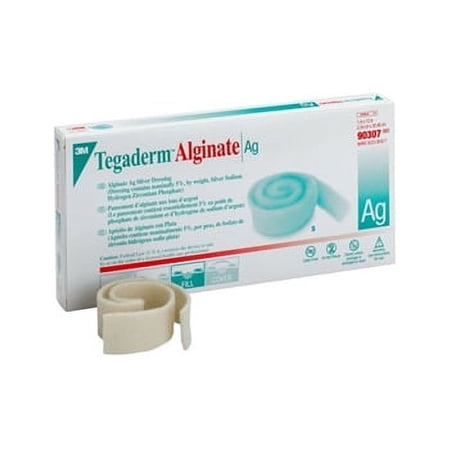 Tegaderm Ag Silver Rope, 12 Inch, Alginate Ag Dressing, 3M 90307 - Each