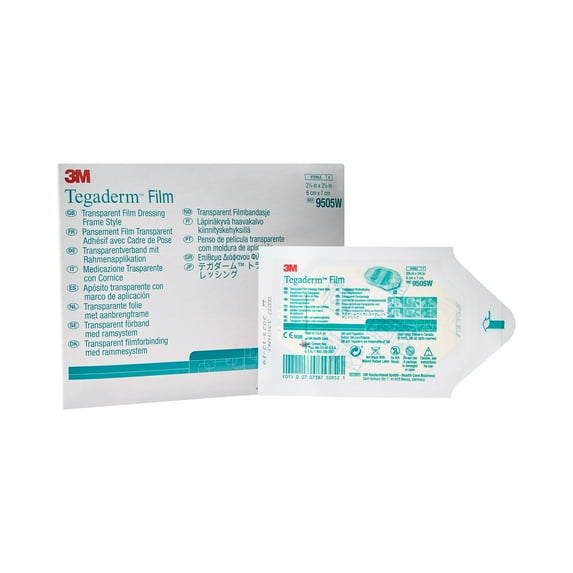Tegaderm Film Dressing 9505W 1 Each, Transparent
