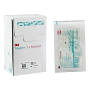 Tegaderm Transparent Adhesive Advanced Securement Dressing First Aid Gauze, 2-1/2 x 2-3/4, 100 Count