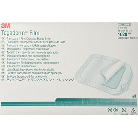 Tegaderm Transparent Dressing, 6 x 8 Inch, 10 Count
