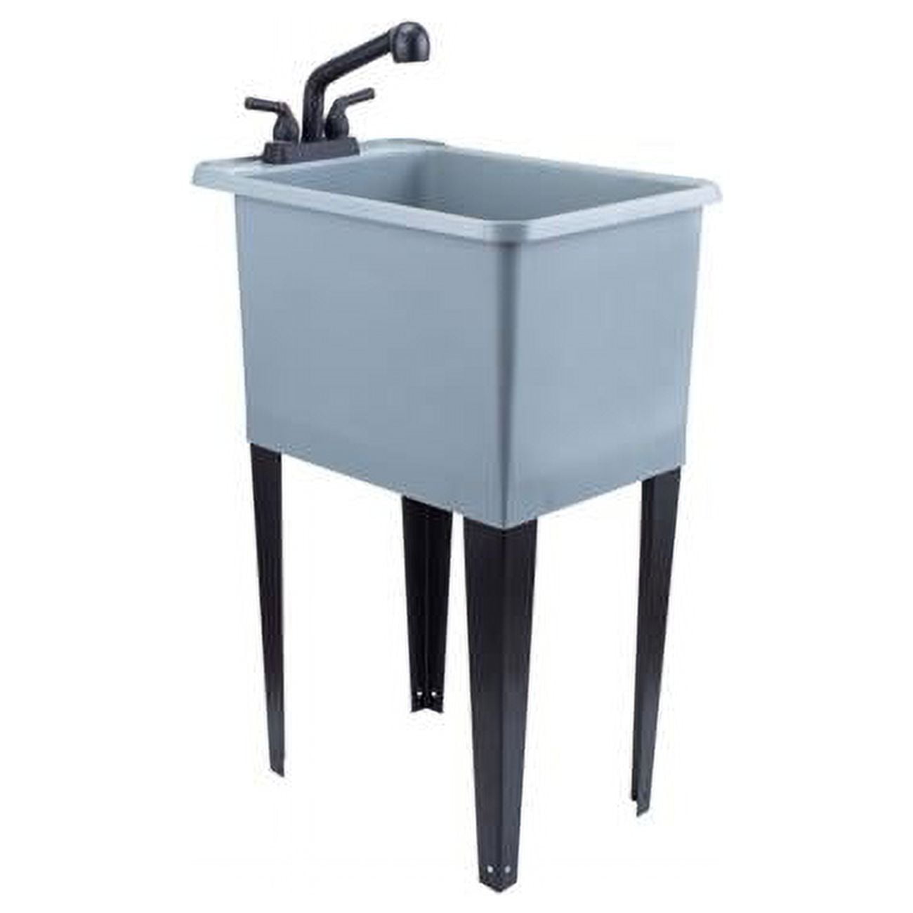 Tehila 17.5 x 23.5 in. Freestanding Plastic Laundry Tub