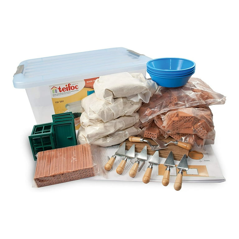 Teifoc 320 Piece School Brick Classroom Toy Set for Educational STEM Play