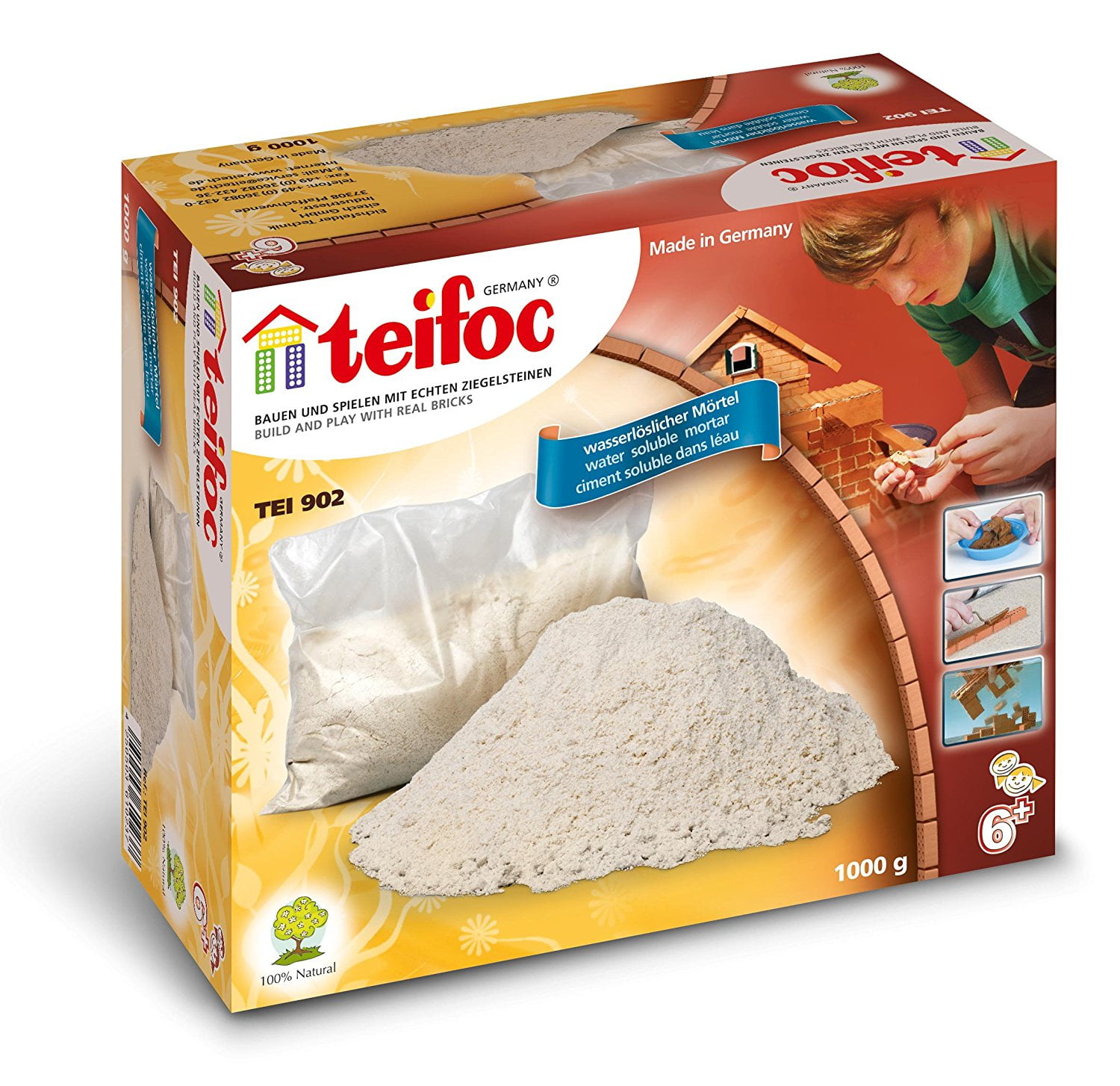 Teifoc Finished Mortar / Cement 1kg Pack