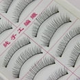 thumbnail image 1 of Teissuly 10 Pairs Natural Fashion Eyelashes Eye Makeup Long False Lashes Sparse, 1 of 5
