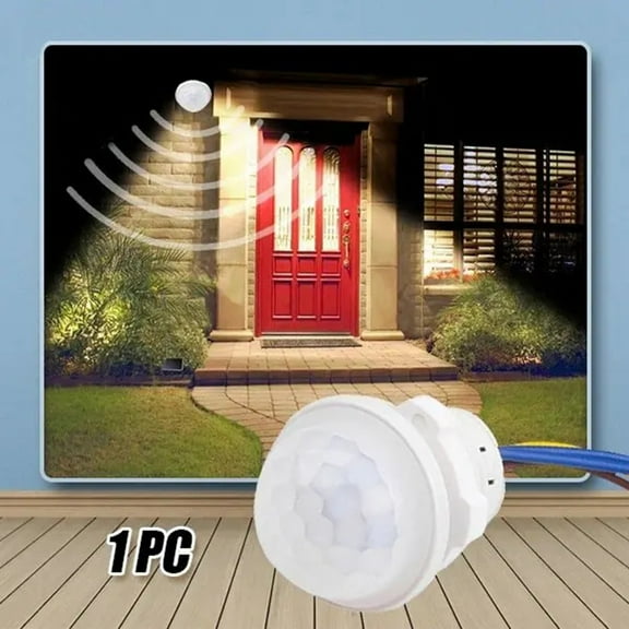 Teissuly 110/220V AC PIR Infrared Body Motion Sensor Detector Control Light Lamp