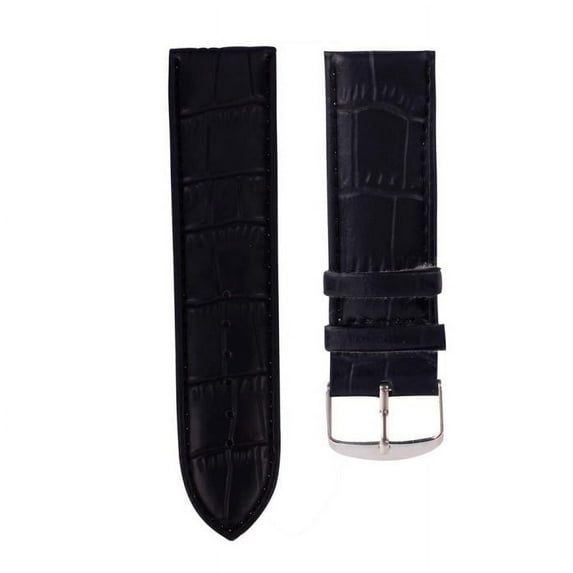 Teissuly 16mm Soft Sweatband Leather Strap Steel Buckle Wrist Watch Band