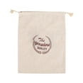 thumbnail image 1 of Teissuly 1PC Linen Bread Bag Reusable Bread Drawstring Bag Cotton Bread Bag, 1 of 2