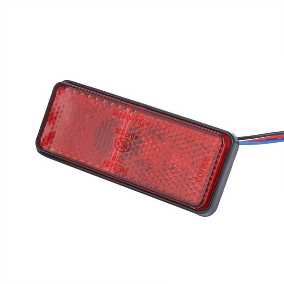 Teissuly 1PC Universal Car ATV SUV 12V Red 24 LED Stop Tail Brake Light Lamp