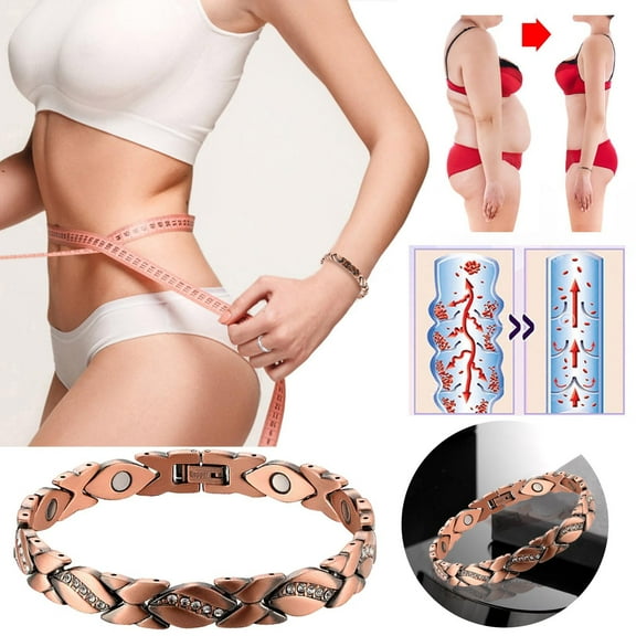 Teissuly 2022 New Retro Sculpture Lymphatic Drainage The-rapy Germanium LymphDetox Magnetotherapy Bracelet For Men And Women