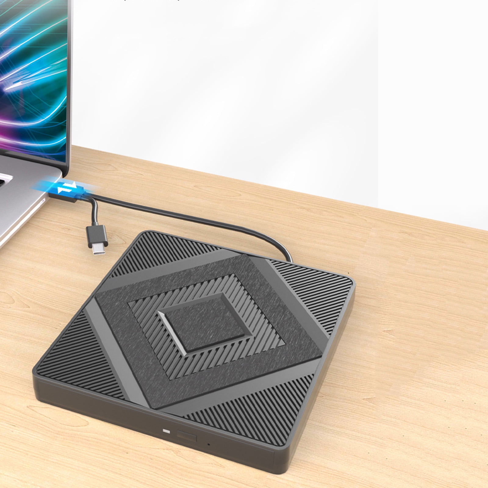 Teissuly 3.0 USB And TypeC External Optical Drive DVD Mobile Optical