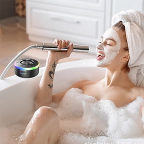 Teissuly 5.2 Adsorbable RGB Bathroom Bluetooth Audio HIFI High Sound Quality 7 Level And Shockproof Built-In FM
