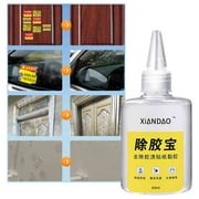Teissuly Adhesive Remover For Household Use, Adhesive Removal, Car Glass Cleaning, And Double-sided Adhesive Removal（60ml）