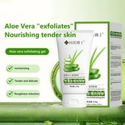 Teissuly Aloe Exfoliating Gel Facial Scrub Cleanses Pores Removes Dead Skin And Brightens The Skin
