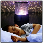 Teissuly Amazing Led Starry Night Sky Projector Lamp Star Light Cosmos Master Kids Gift Battery USB Battery Night Light for Children