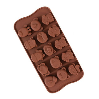 Valentines Day Silicone Molds Candy Melts 6 Even Different Owl Baking Tools  Chocolate Silicone Flip Candy Cake Mini Baking Pans round 