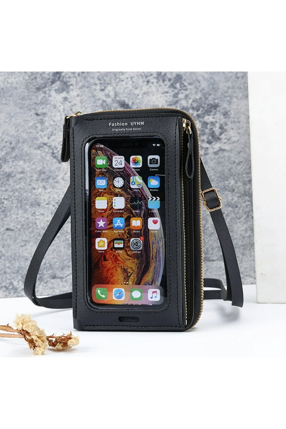 Barrier TouchScreen Phone Bag Small Crossbody Shoulder Handbag Women's Crossbody Coin Purse Phone Bag