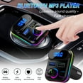 thumbnail image 1 of Teissuly Car Bluetooth Wireless FM Transmitter, 1 of 9