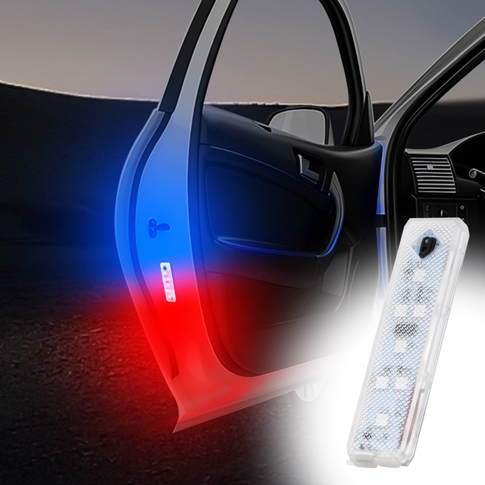 Teissuly Car Door Lighting Welcome Light Wireless Induction Mirrorless ...
