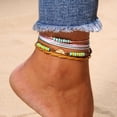thumbnail image 1 of Teissuly Chain Fruit Anklet Jewelry Beach Anklets Beads Boho Foot Gothic, 1 of 5