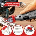 thumbnail image 1 of Teissuly Chainsaw Sharpener Attachment Rotary Power Drill Hand Sharpener Adapter, 1 of 8