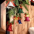 thumbnail image 1 of Teissuly Christmas Bells, Plastic Decorations, Colorful Powder Spreading 5cm, 6 Christmas Tree Pendants, Small Accessories, Pendants, 1 of 9
