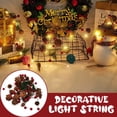 thumbnail image 1 of Teissuly Christmas Decorations Black X Friday led copper wire lamp christmas p ine c lamp string p ine needle decoration Gift, 1 of 1