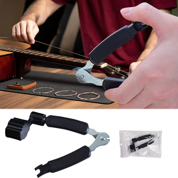 Teissuly Clearance 3 In 1 Guitar String Changing Tool Guitar Winding Pliers Guitar Pin Puller For Guitar String Changing Best Gift