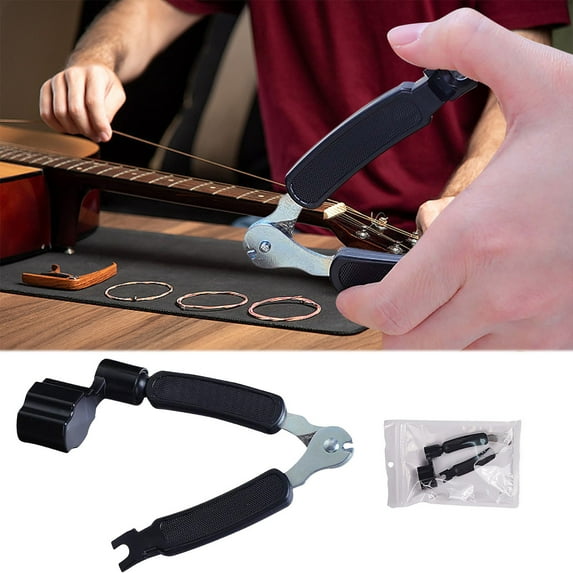 Teissuly Clearance 3 In 1 Guitar String Changing Tool Guitar Winding Pliers Guitar Pin Puller For Guitar String Changing Best Gift